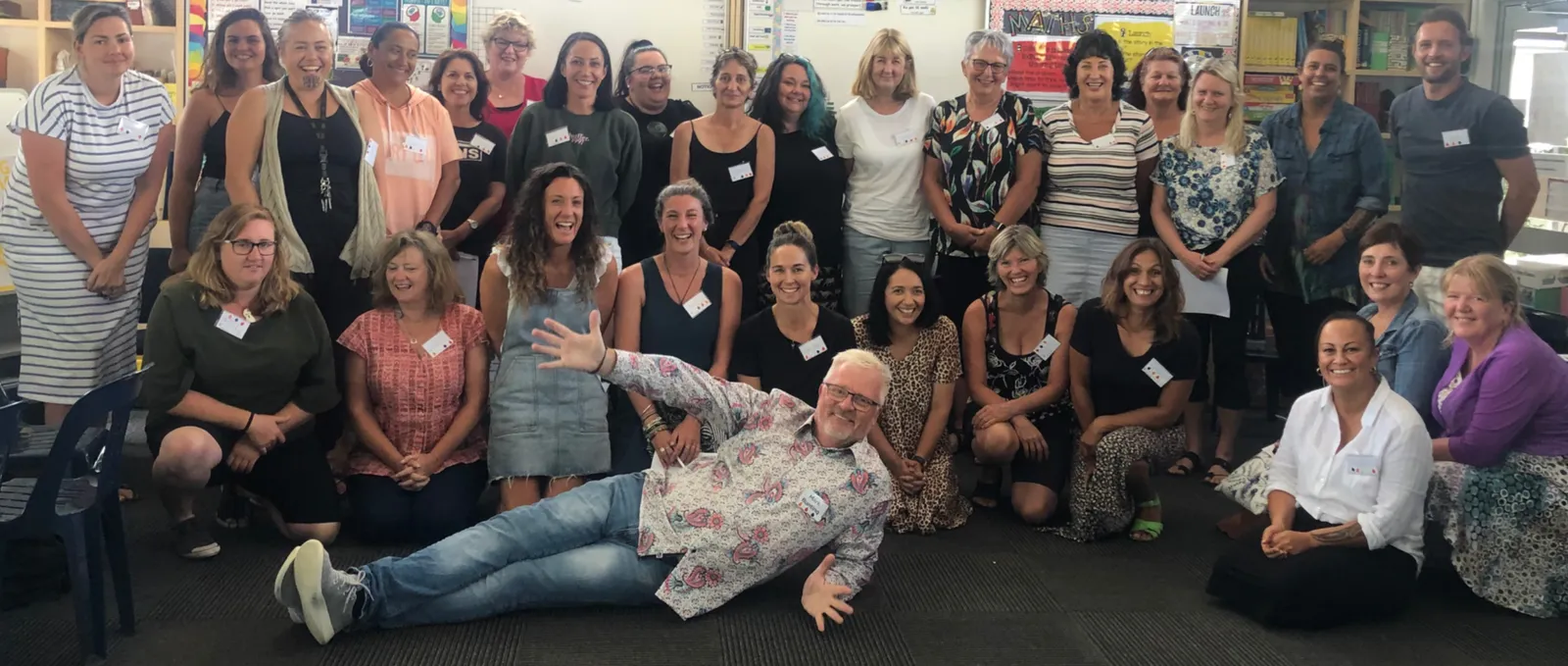 Fun workshop with teachers
